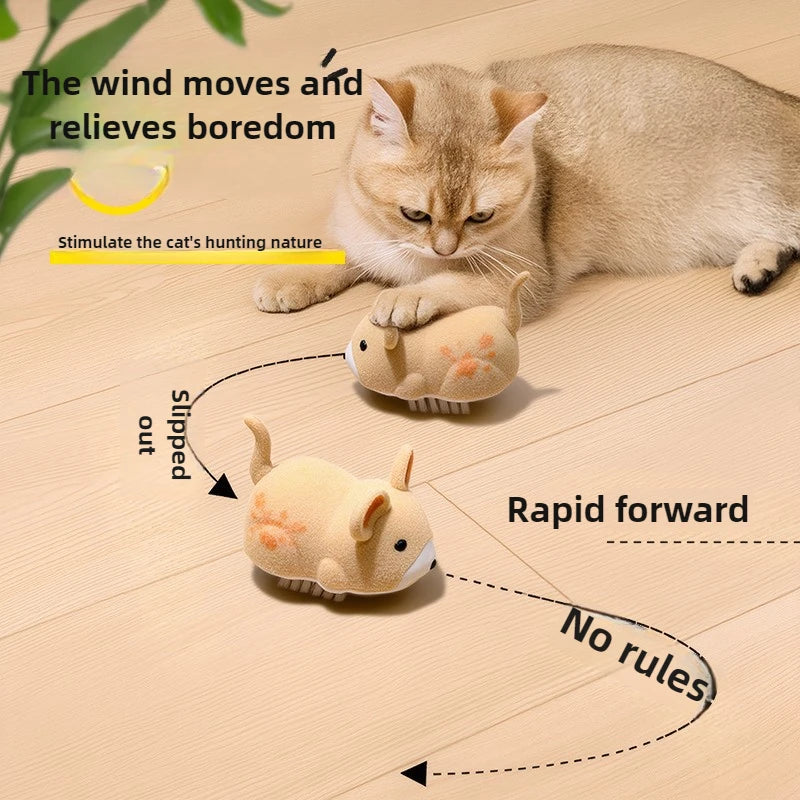 Interactive Electric Mouse Toy for Cats