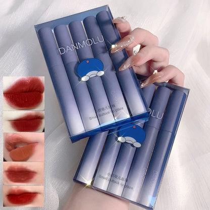 5 Color Matte Lipstick Set
