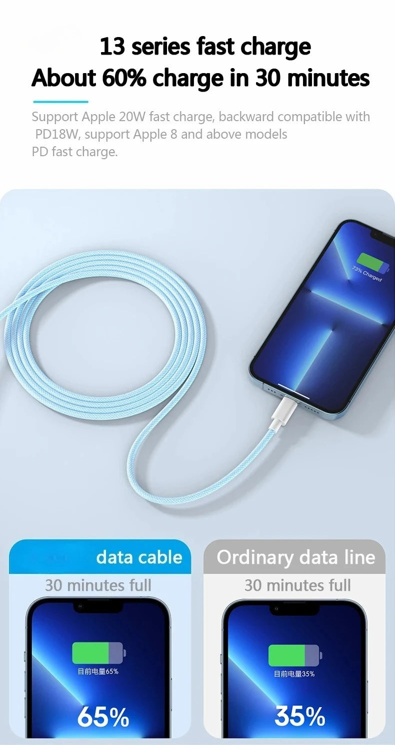 USB-C to Lightning Cable