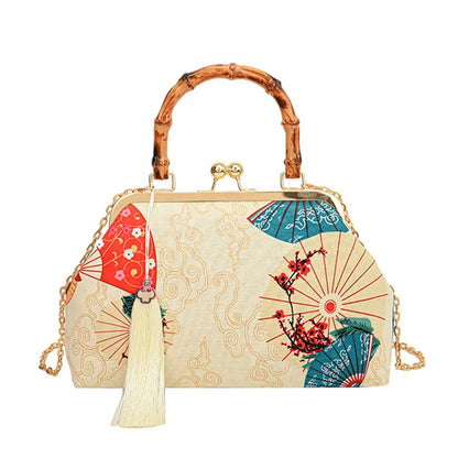 Rhinestone Bow Evening Clutch