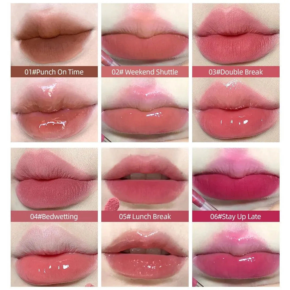 CACE Double-Head Lip Gloss & Matte Lipstick