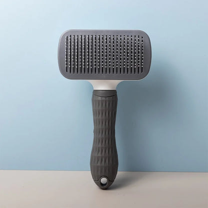 Self-Cleaning Pet Grooming Brush