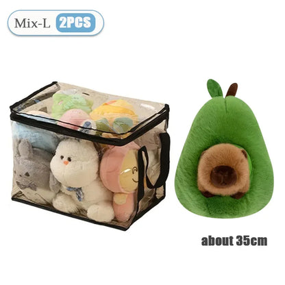 Transparent Waterproof Folding Toy Storage Box