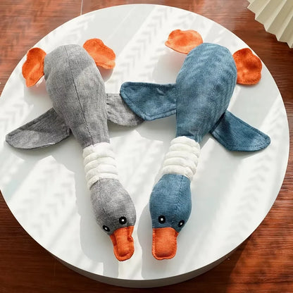 Cute Duck Plush Dog Toy