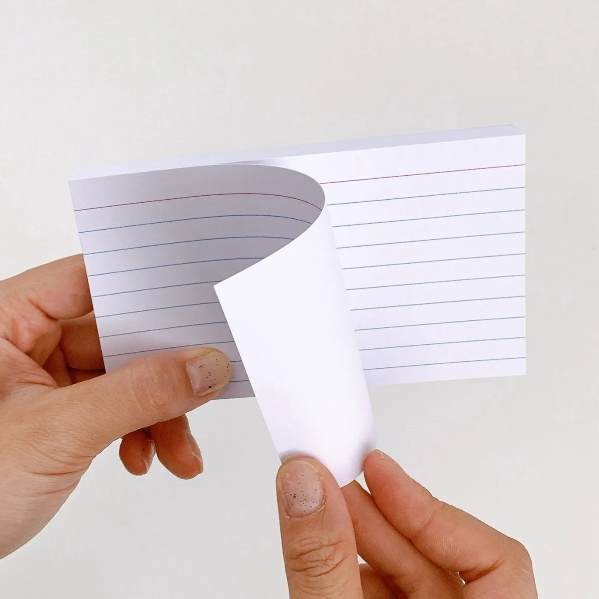 Colorful Index Flash Cards for Studying & Memorization