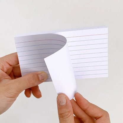 Colorful Index Flash Cards for Studying & Memorization