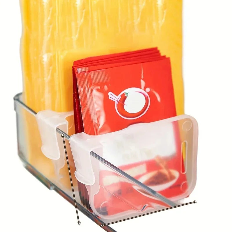 Adjustable Refrigerator Shelf Divider Organizer