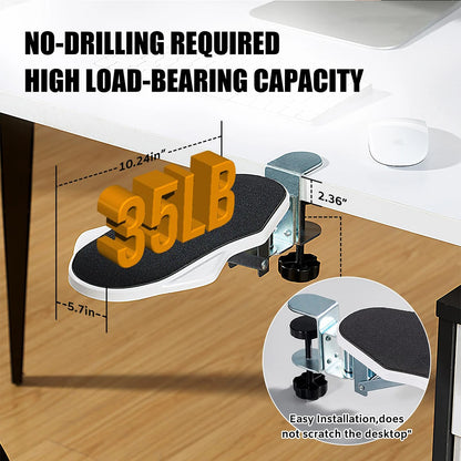Ergonomic Desk Arm Support Tray