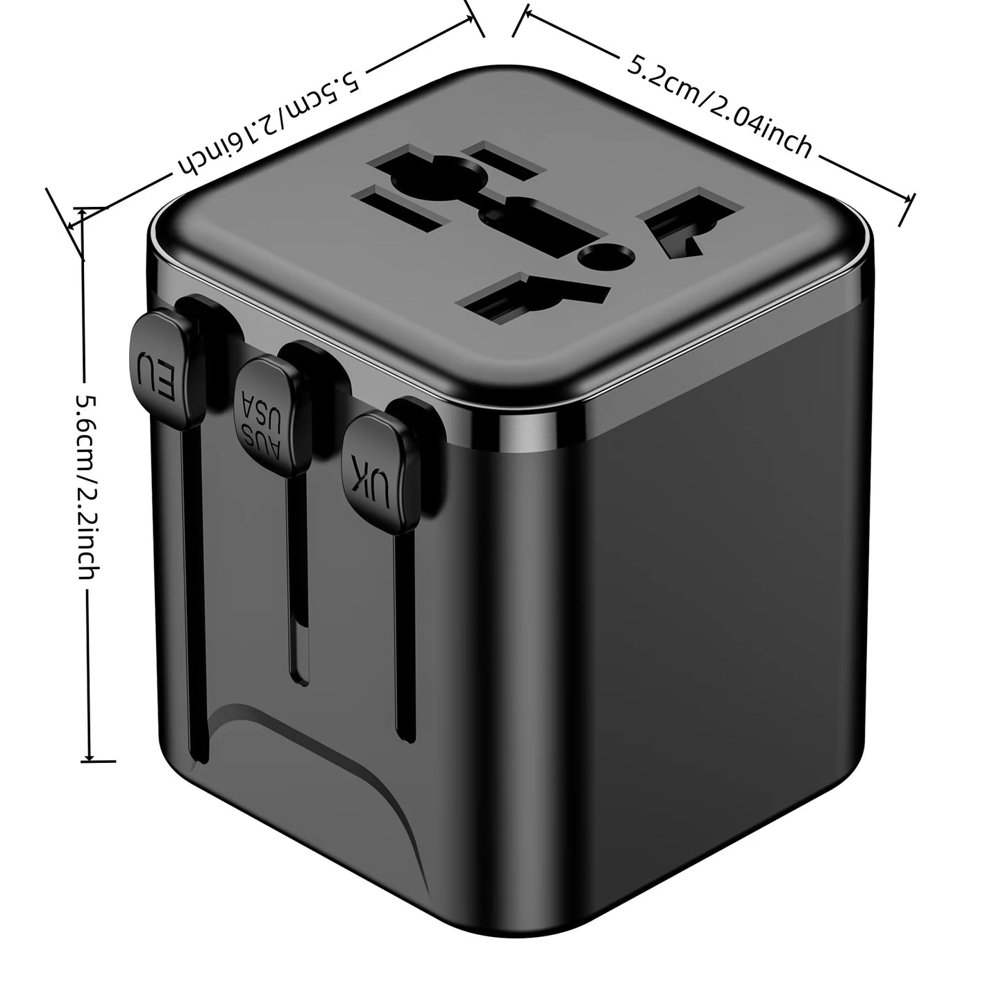 Universal Travel Plug Adapter – Worldwide Power Adapter