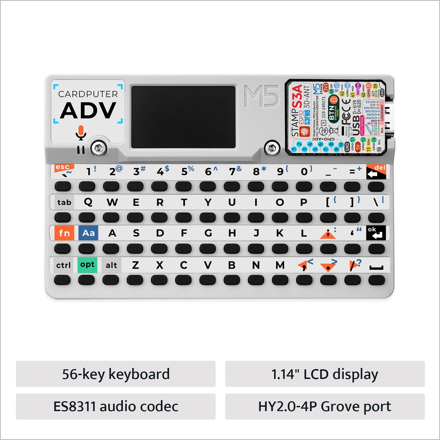 M5Stack Cardputer Adv ESP32-S3 IoT Development Device