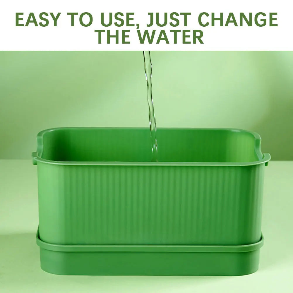 Stackable Seed Sprouting Tray with Lid