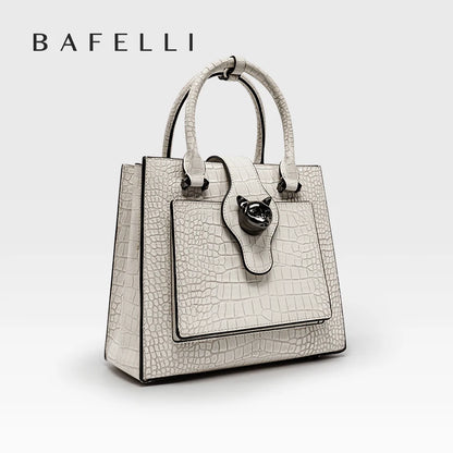 Genuine Leather Business Handbag for Women