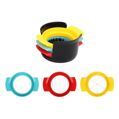 3-in-1 Multifunction Egg Slicer Cutter