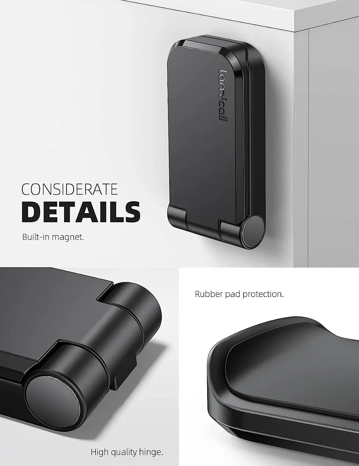 Foldable Adhesive Headphone Holder