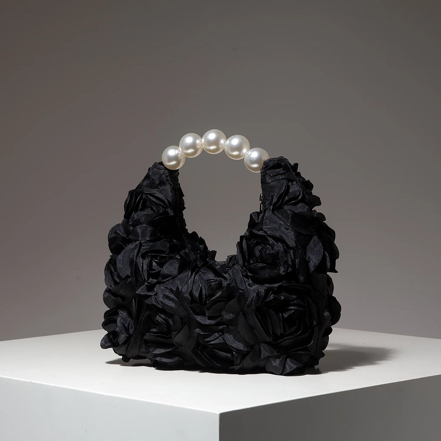 Floral Pearl Evening Party Handbag
