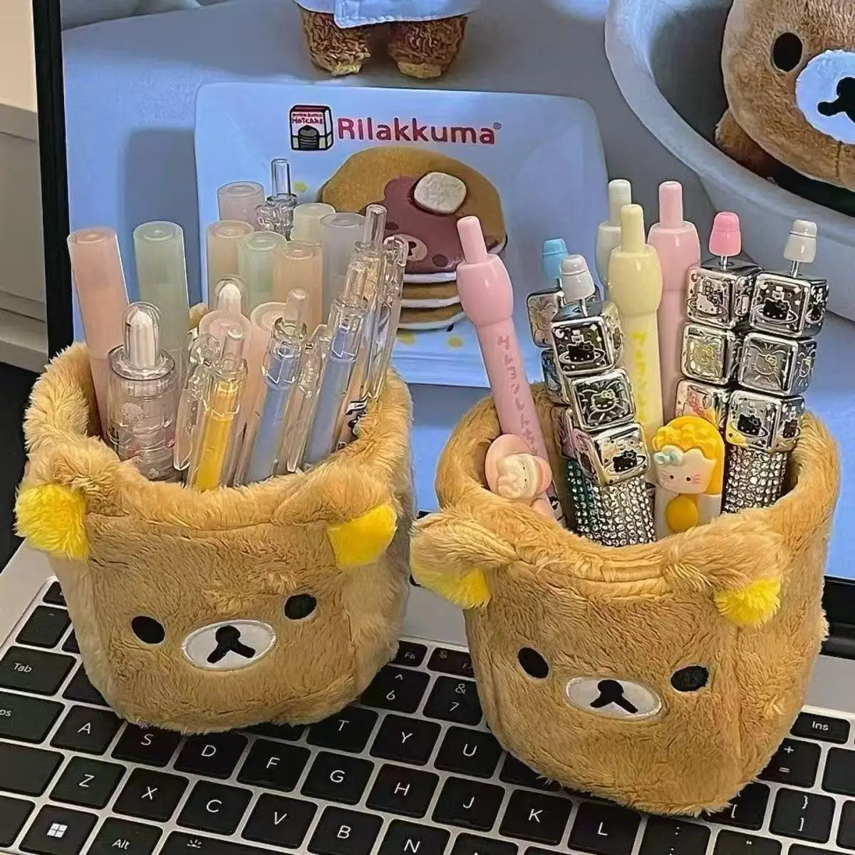 Kawaii Plush Pencil Holder