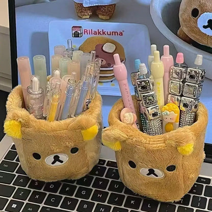 Kawaii Plush Pencil Holder