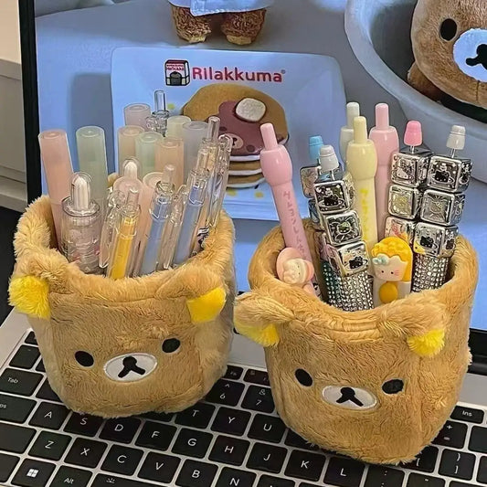 Kawaii Plush Pencil Holder