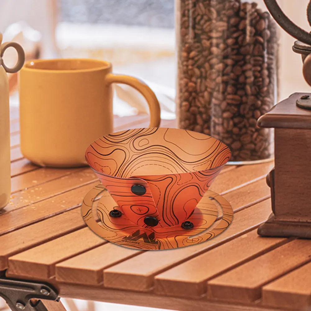 Lightweight Folding Outdoor Tableware Set