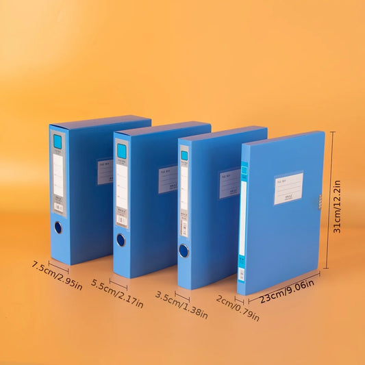 A4 Plastic Document File Boxes