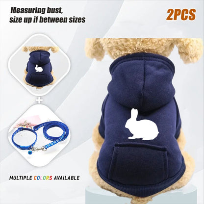 Hooded Dog Jacket – Winter Warm Waterproof Pet Coat