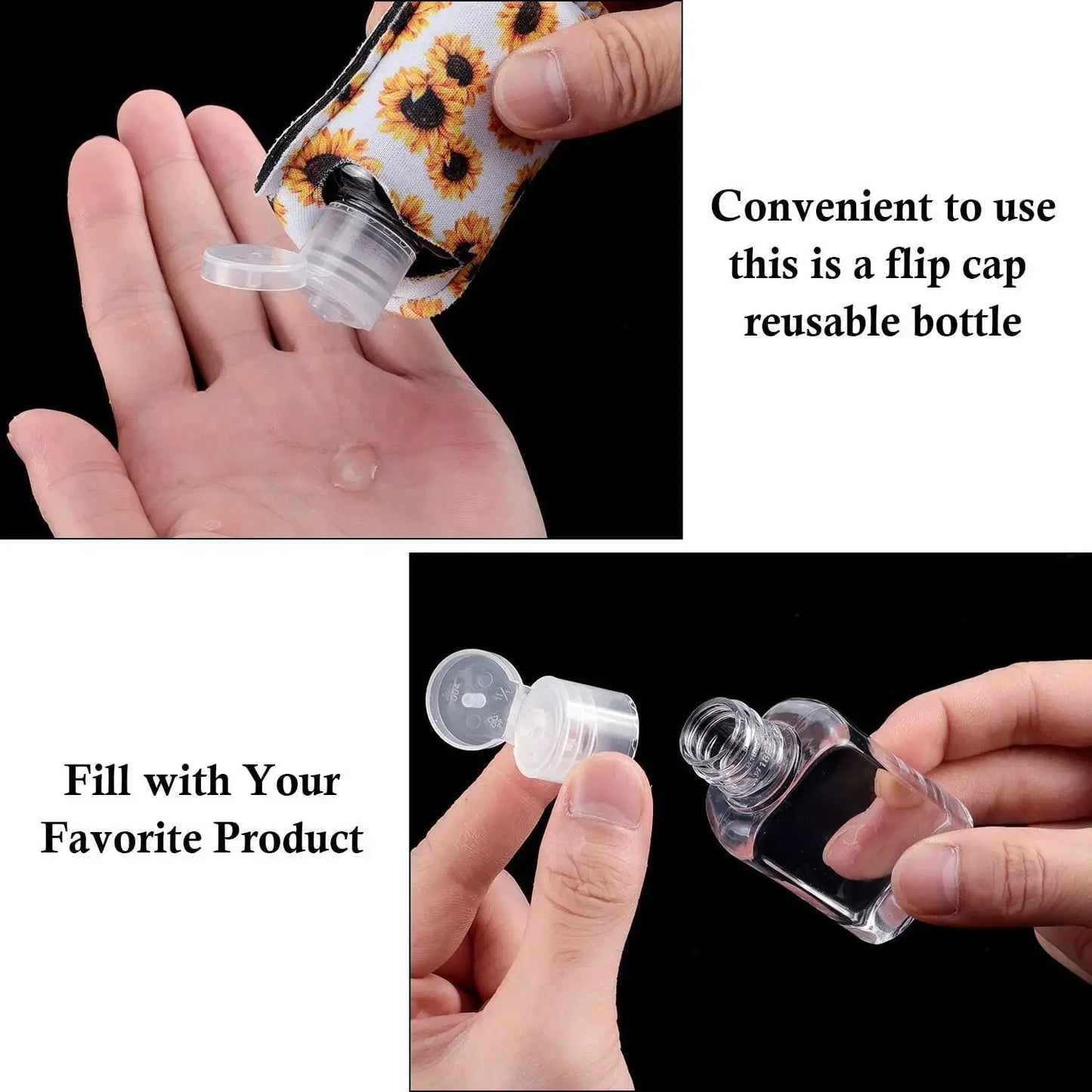 Lip Balm Holder Keychain Set