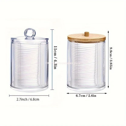 Round Clear Acrylic Makeup Organizer