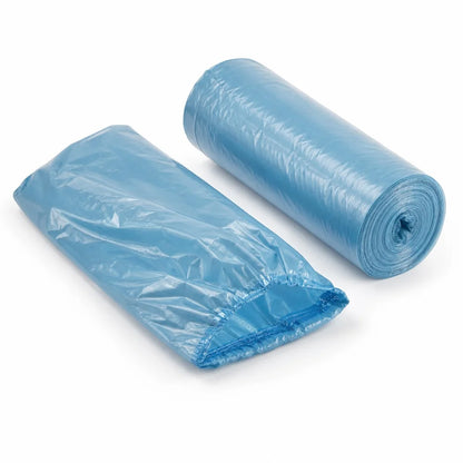 Blue Household Trash Bags – 50-Pack Roll