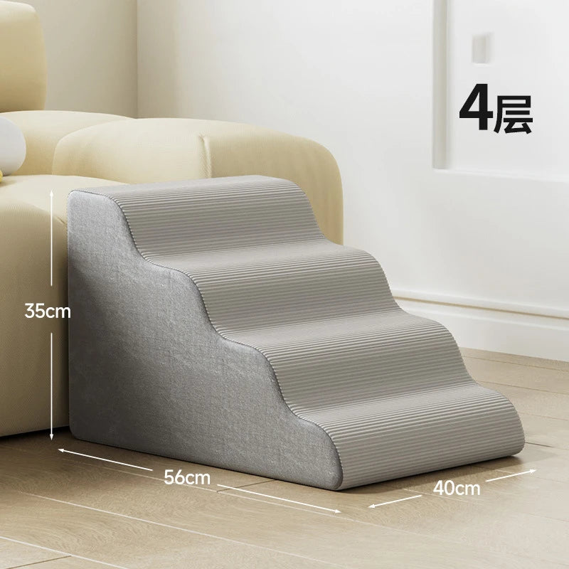 3/4 Step Memory Foam Pet Stairs