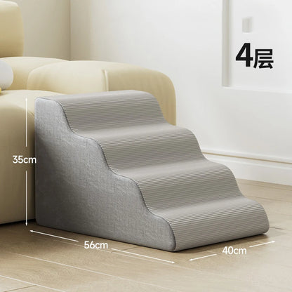 3/4 Step Memory Foam Pet Stairs