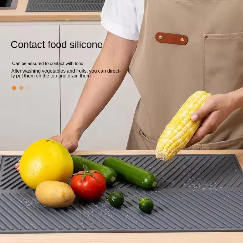 Silicone Kitchen Drain Mat