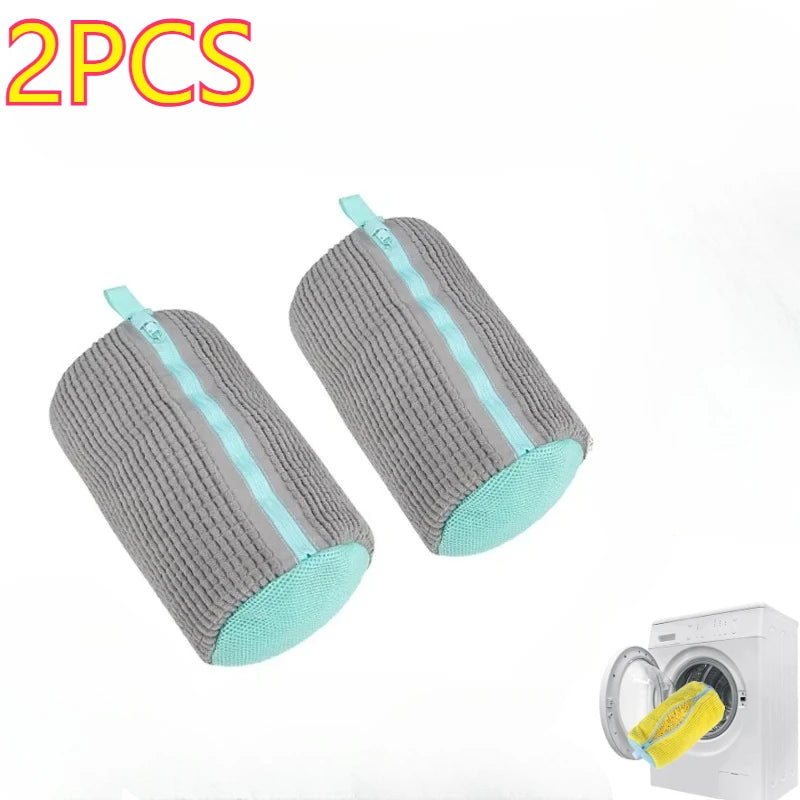 Reusable Shoe Washing Machine Laundry Bag with Zipper