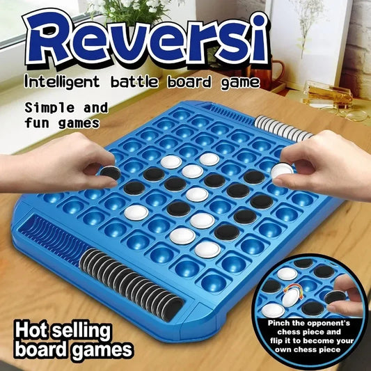Dual-Side Flip Board Strategy Game