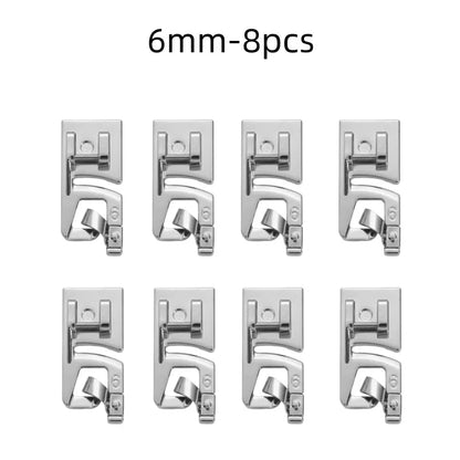 Rolled Hem Presser Foot Set for Sewing Machines