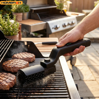 Heavy-Duty Barbecue Grill Cleaning Brush