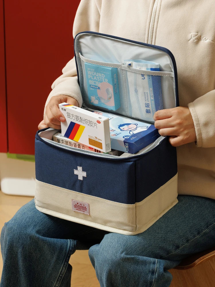 Travel First Aid Organizer Bag