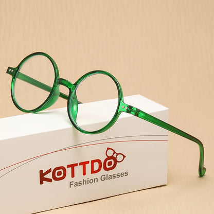 Vintage Round Frame Glasses