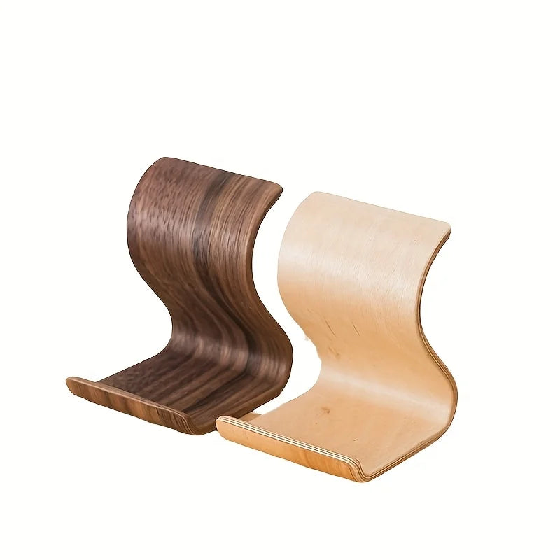 Wooden Desktop Phone & Tablet Stand