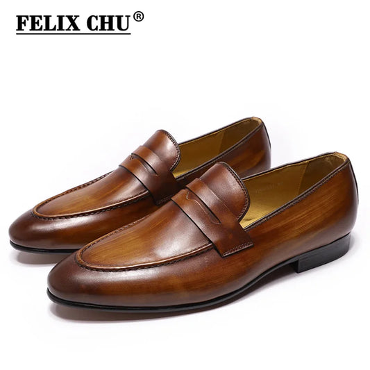 Felix Chu Penny Loafers