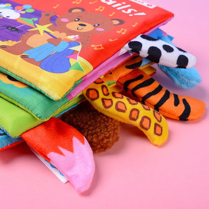 Soft Baby Sensory Cloth Book