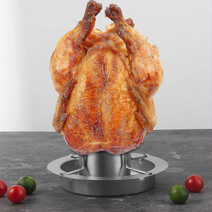 Stainless Steel Vertical Chicken Roaster Rack