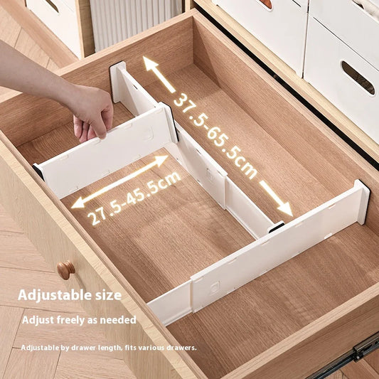 Adjustable Drawer Organizer Divider for Clothes & Storage