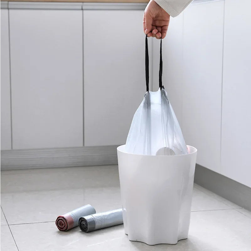 Drawstring Disposable Garbage Bags