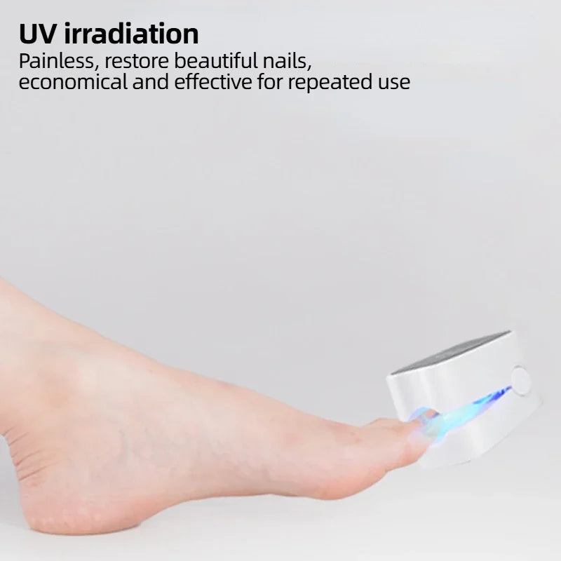 Blue Light UV Nail Care Device