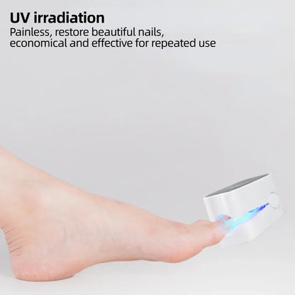 Blue Light UV Nail Care Device