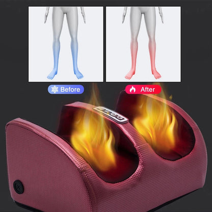 Shiatsu Heated Foot & Calf Massager