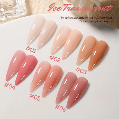 Ice Skin Nude Pink Gel Nail Polish