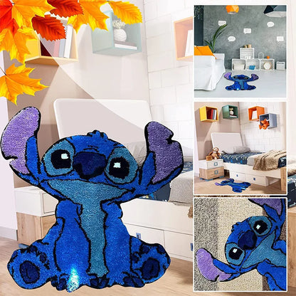 60cm New Disney Kawaii Stitch Anime Carpet