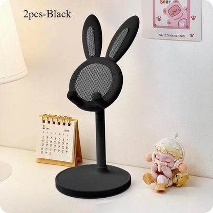 Cute Rabbit Adjustable Phone & Tablet Stand