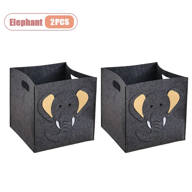 Felt Pet Toy & Household Storage Basket